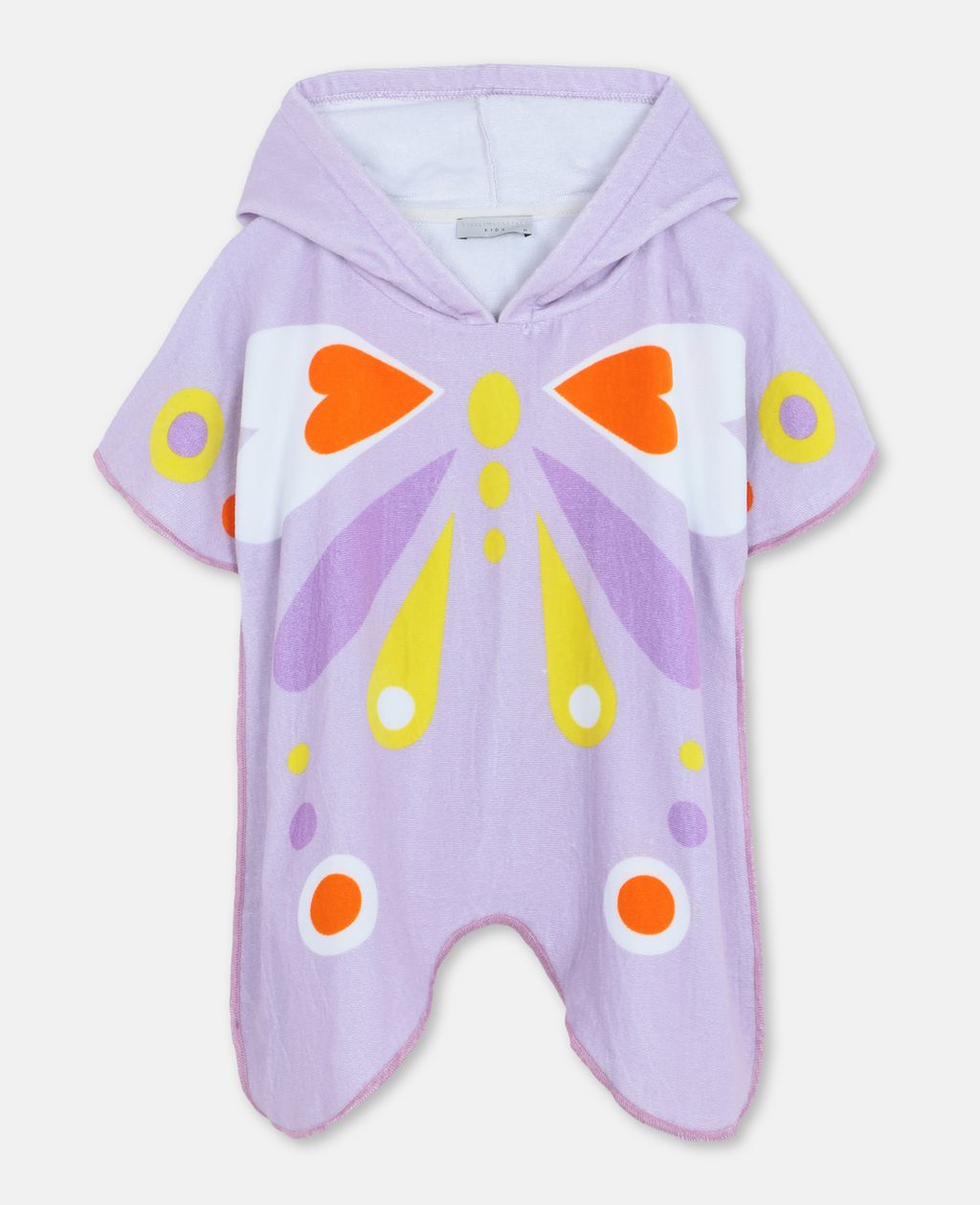 Stella Mccartney Kids Purple Butterfly Cotton Towel