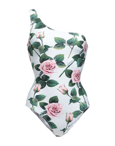 Dolce & Gabbana Woman One-piece Swimsuit White Size 4 Polyamide, Elastane