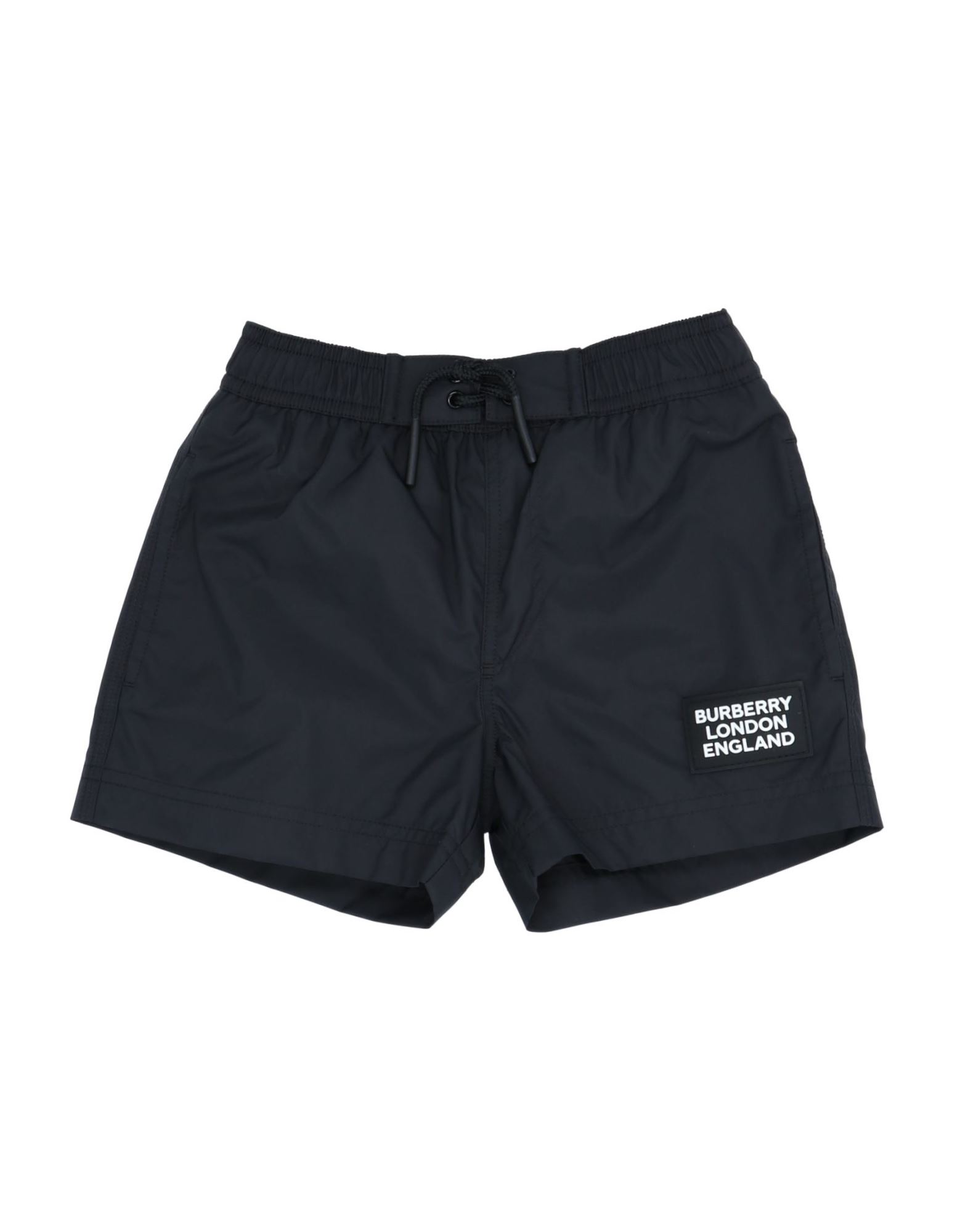 black burberry swim shorts