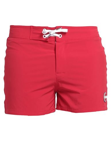 Shop Colmar Man Swim Trunks Red Size 36 Polyester