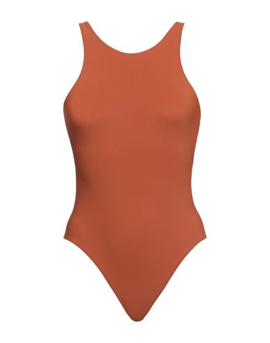 Lido Woman One-piece Swimsuit Brown Size M Polyamide, Elastane