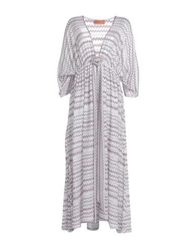 Missoni Woman Cover-up White Size 6 Polyester, Polyamide