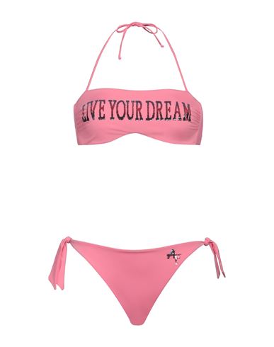 Alberta Ferretti Woman Bikini Pink Size 8 Polyamide, Elastane