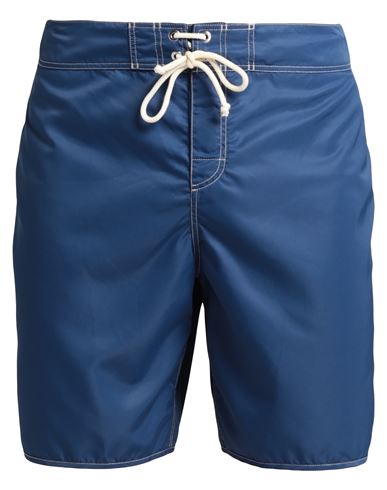 Jil Sander Man Beach Shorts And Pants Navy Blue Size L Polyamide
