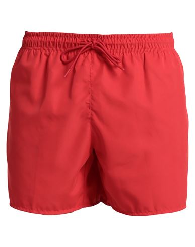 Lacoste Man Swim Trunks Red Size Xxl Polyester