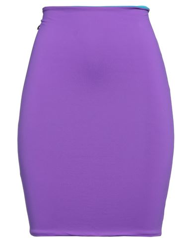 Attico The  Woman Mini Skirt Mauve Size M Polyamide, Elastane In Purple