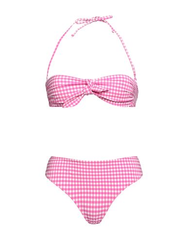 Sundek Woman Bikini Fuchsia Size 6 Polyamide, Polyester, Elastane In Pink