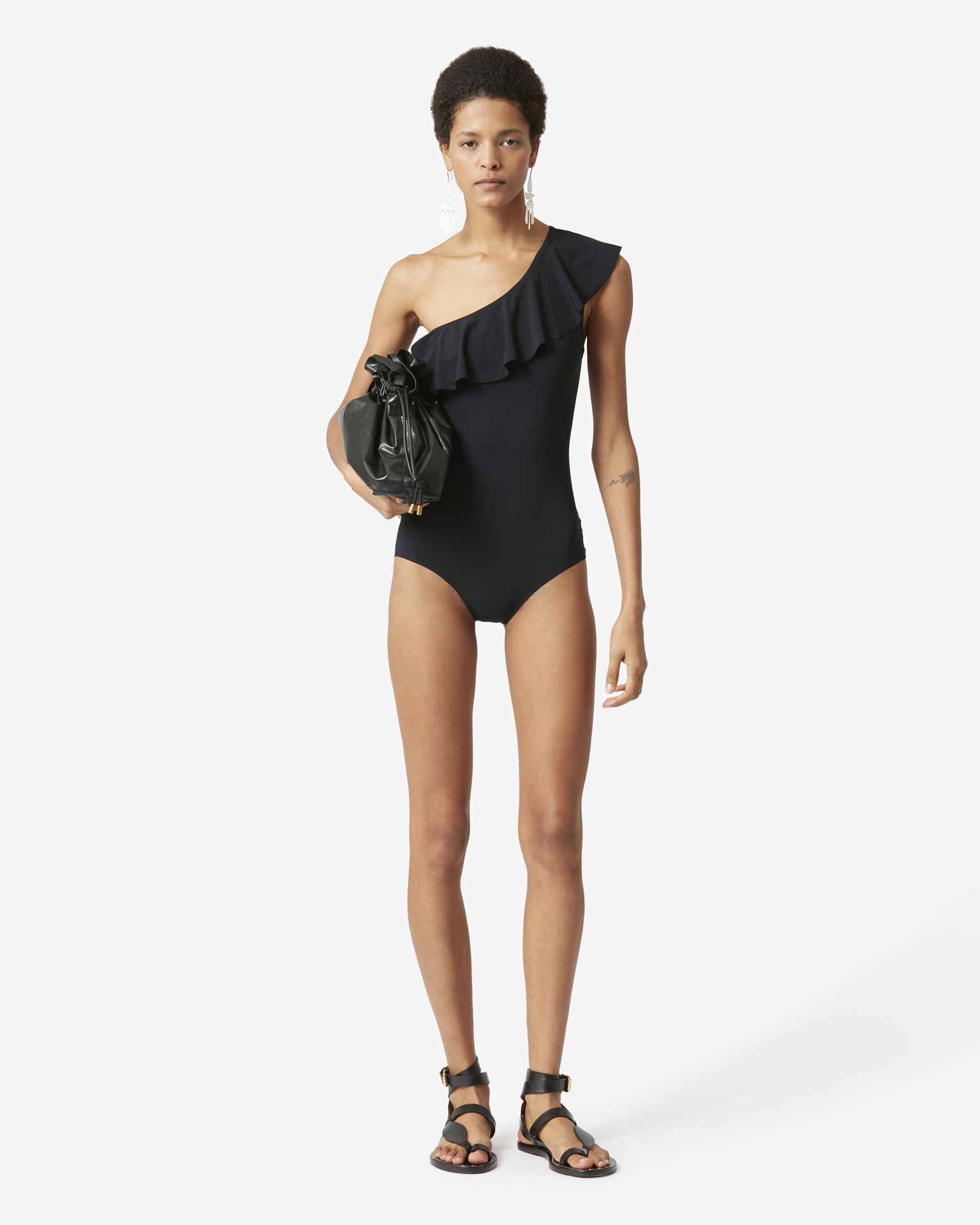 Isabel Marant Marant Étoile, Sicilya One-piece Swimsuit - Women - Black