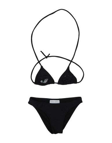 Chiara Ferragni Babies'  Toddler Girl Bikini Black Size 7 Polyamide, Elastane