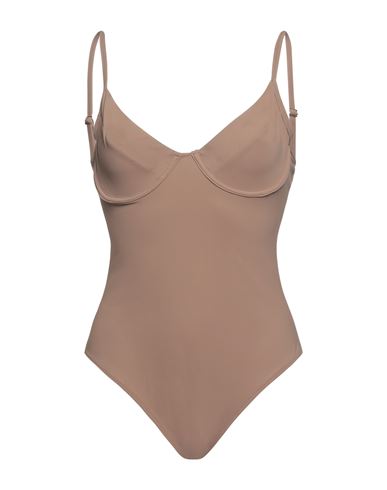 Moeva Woman One-piece Swimsuit Brown Size 10 Polyamide, Elastane