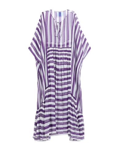 Dolce & Gabbana Woman Maxi Dress Purple Size 14 Silk