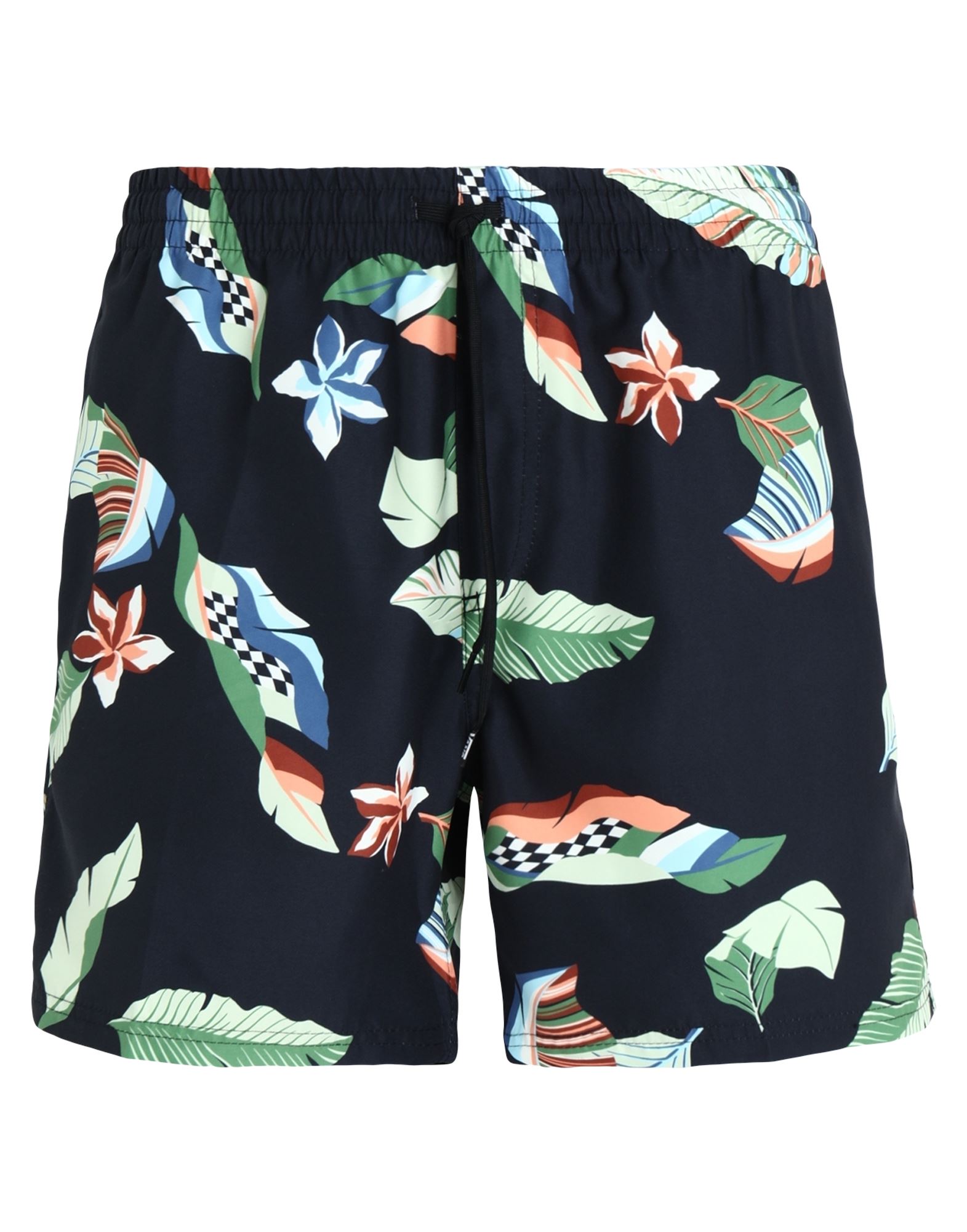 Shop Vans Mn Mixed Volley Man Beach Shorts And Pants Midnight Blue Size S Polyester In Dark Blue