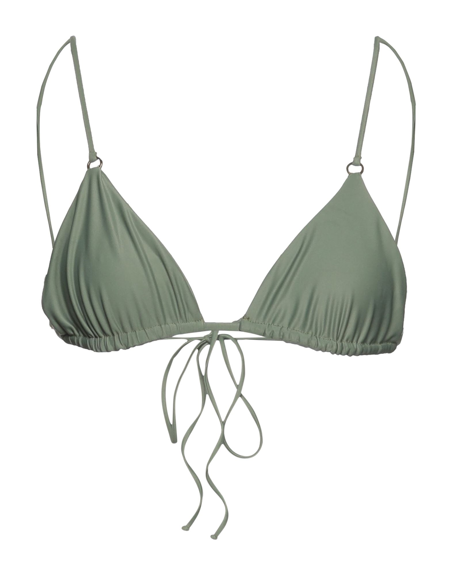 Jade Swim Bikini Tops In Sage Green | ModeSens