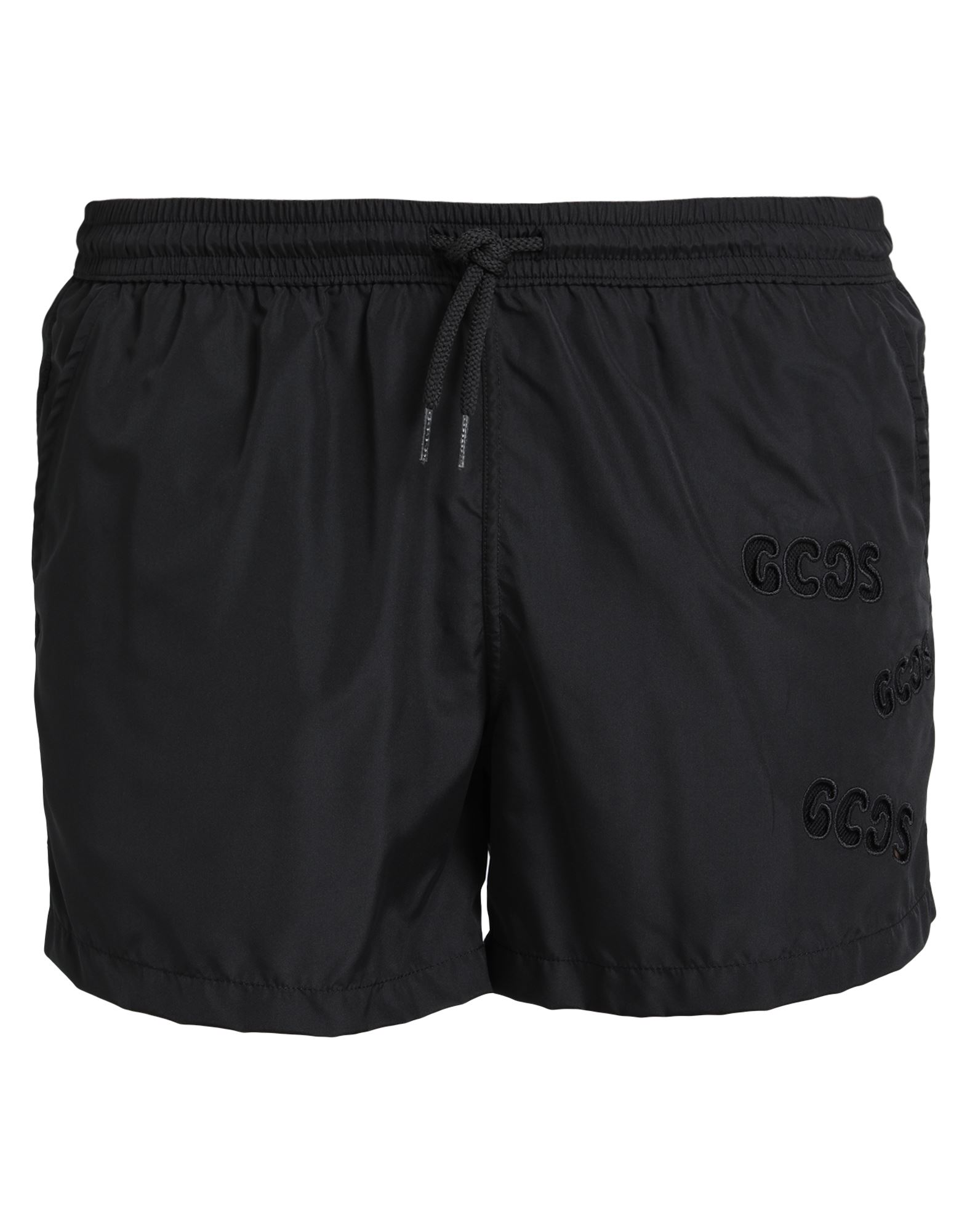 Shop Gcds Man Swim Trunks Black Size Xl Polyester