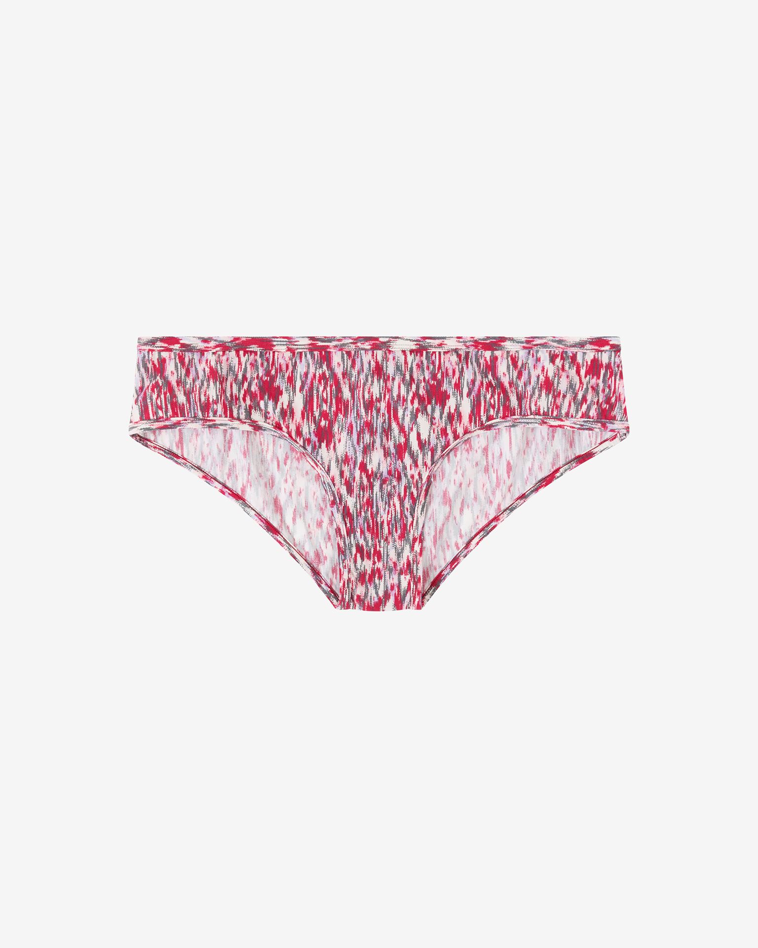 Isabel Marant Étoile Sonny Camouflage Printed Bikini Bottom In Pink