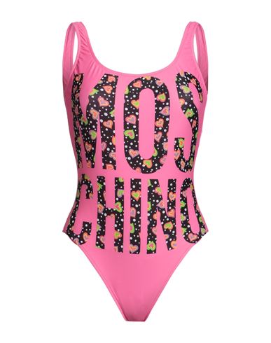 Moschino Woman One-piece Swimsuit Fuchsia Size 6 Polyester, Elastane In Pink