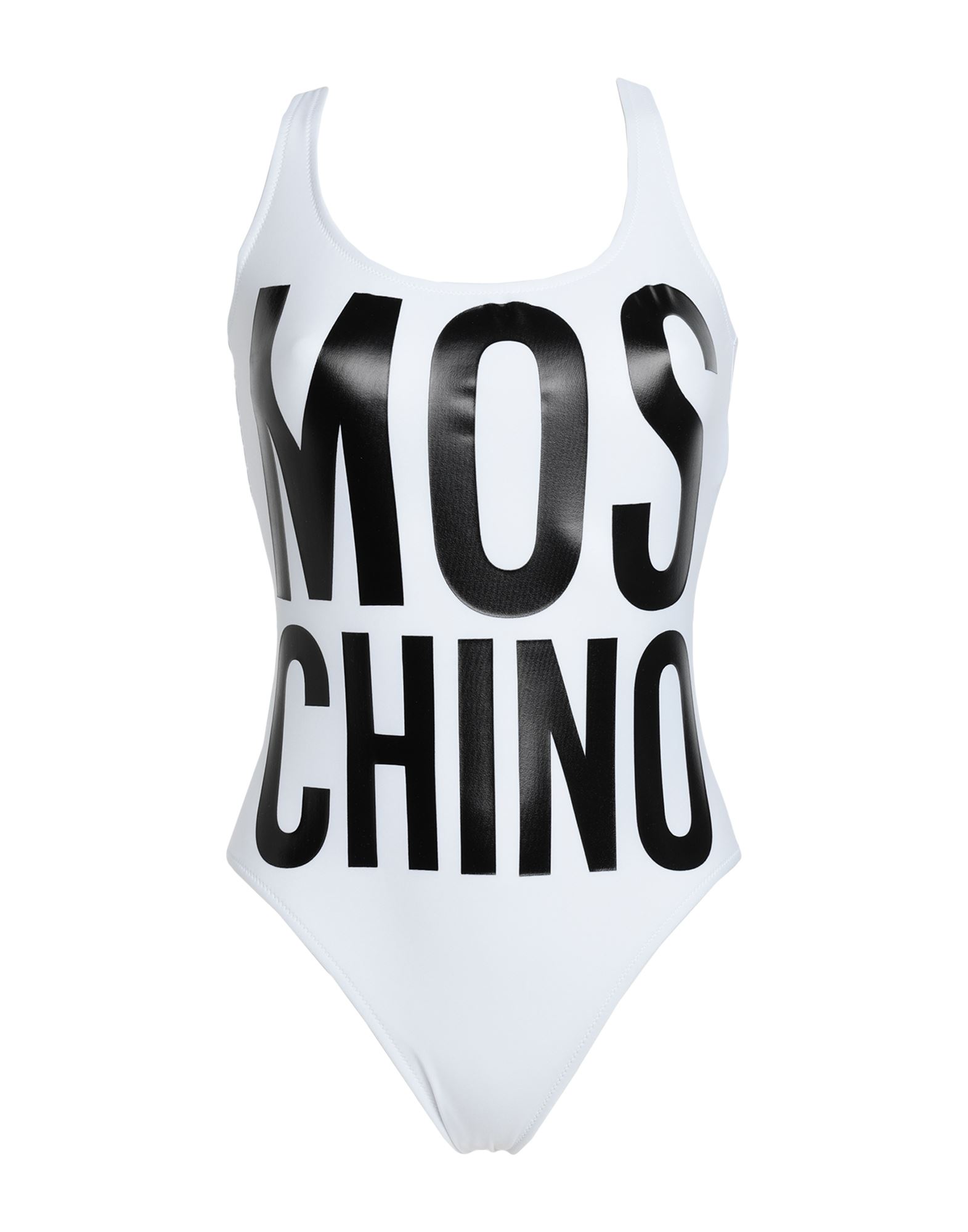 Moschino Woman One-piece Swimsuit White Size 6 Polyamide, Elastane