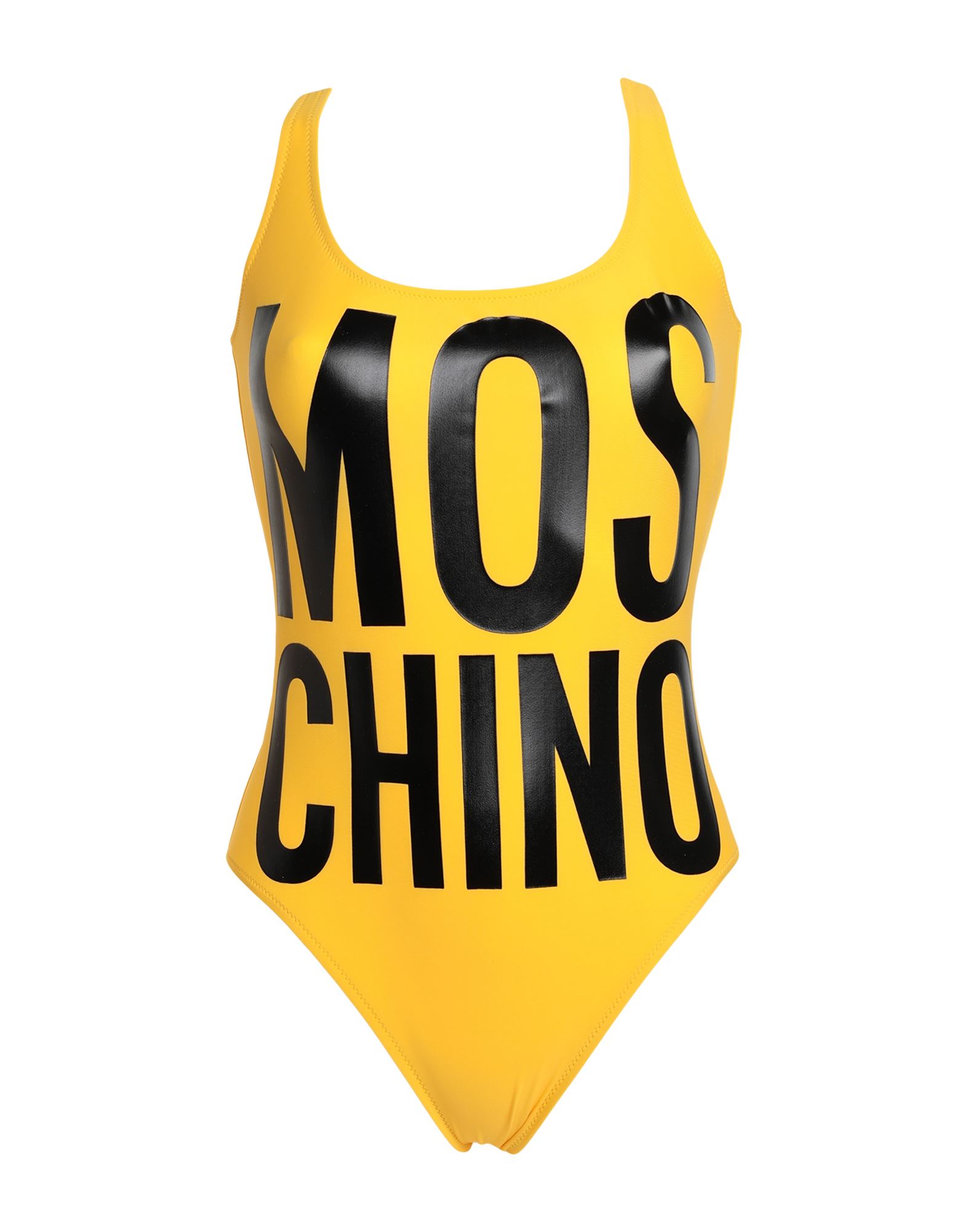Moschino One-piece Swimsuits In Ocher