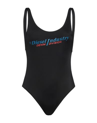 Diesel Woman One-piece Swimsuit Black Size Xl Polyamide, Elastane