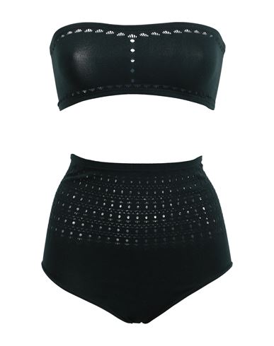 Alaïa Woman Bikini Black Size 2 Polyester, Elastane