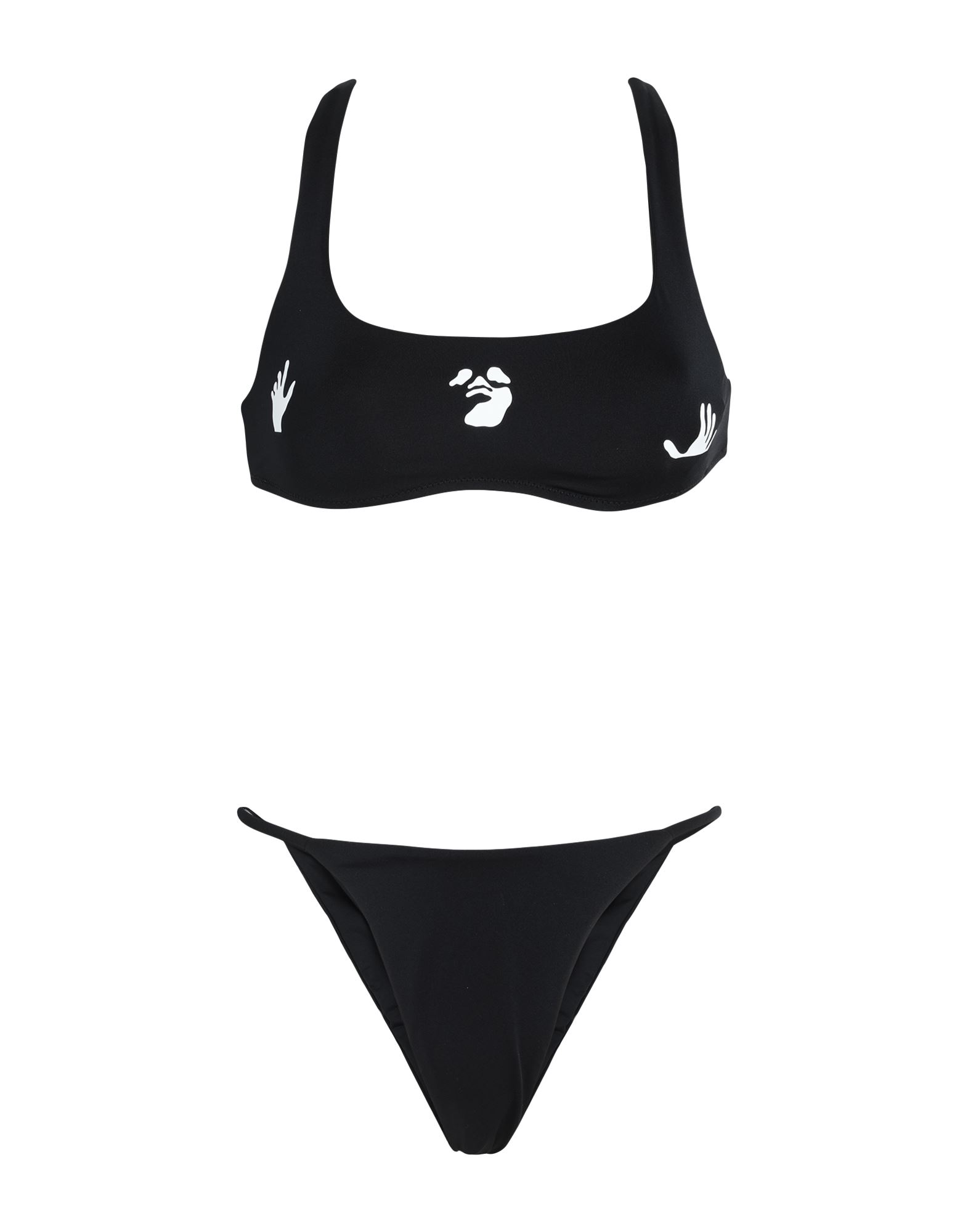 Off-white &trade; One-piece Swimsuits In Black