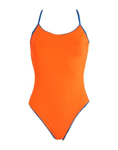 Shop Twinset Woman One-piece Swimsuit Orange Size 36 B Polyester, Elastane