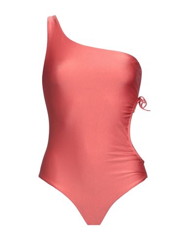 Jade Swim Woman One-piece Swimsuit Salmon Pink Size L Nylon, Elastane