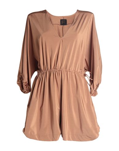 Fisico Woman Cover-up Brown Size L Polyamide, Elastane