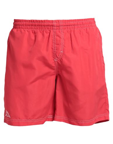 Kappa Man Swim Trunks Red Size Xl Polyester
