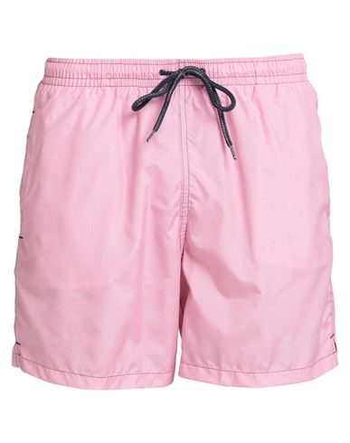 Drumohr Man Swim Trunks Pink Size Xl Polyester