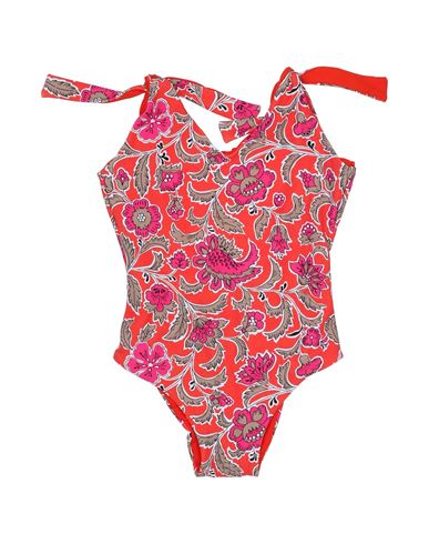 Fisichino Babies'  Toddler Girl One-piece Swimsuit Coral Size 4 Polyamide, Elastane In Red