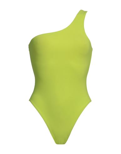 Lido Woman One-piece Swimsuit Acid Green Size S Polyamide, Elastane