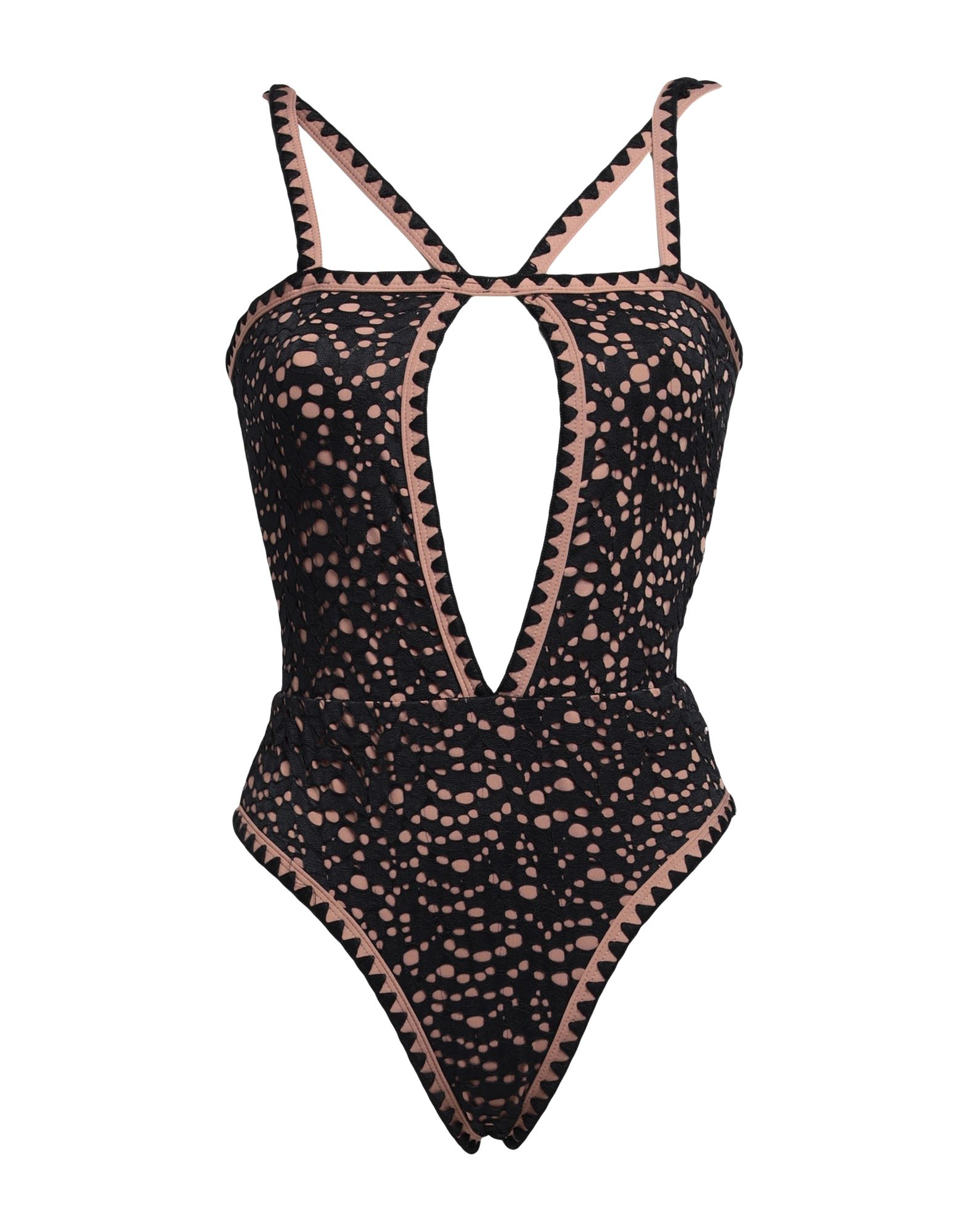 F**k Project F*k Project One-piece Swimsuits In Black | ModeSens