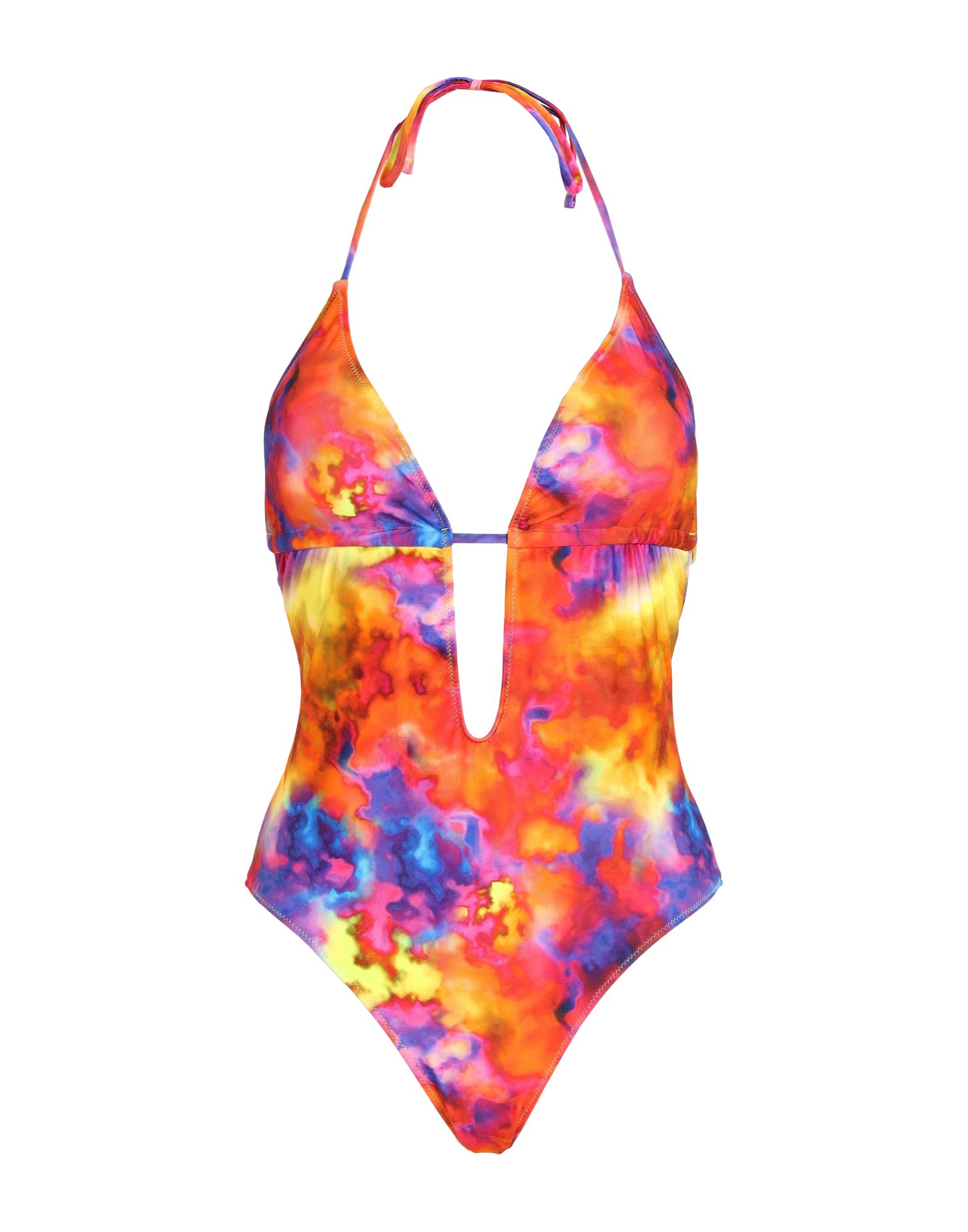 4giveness One-piece Swimsuits In Orange