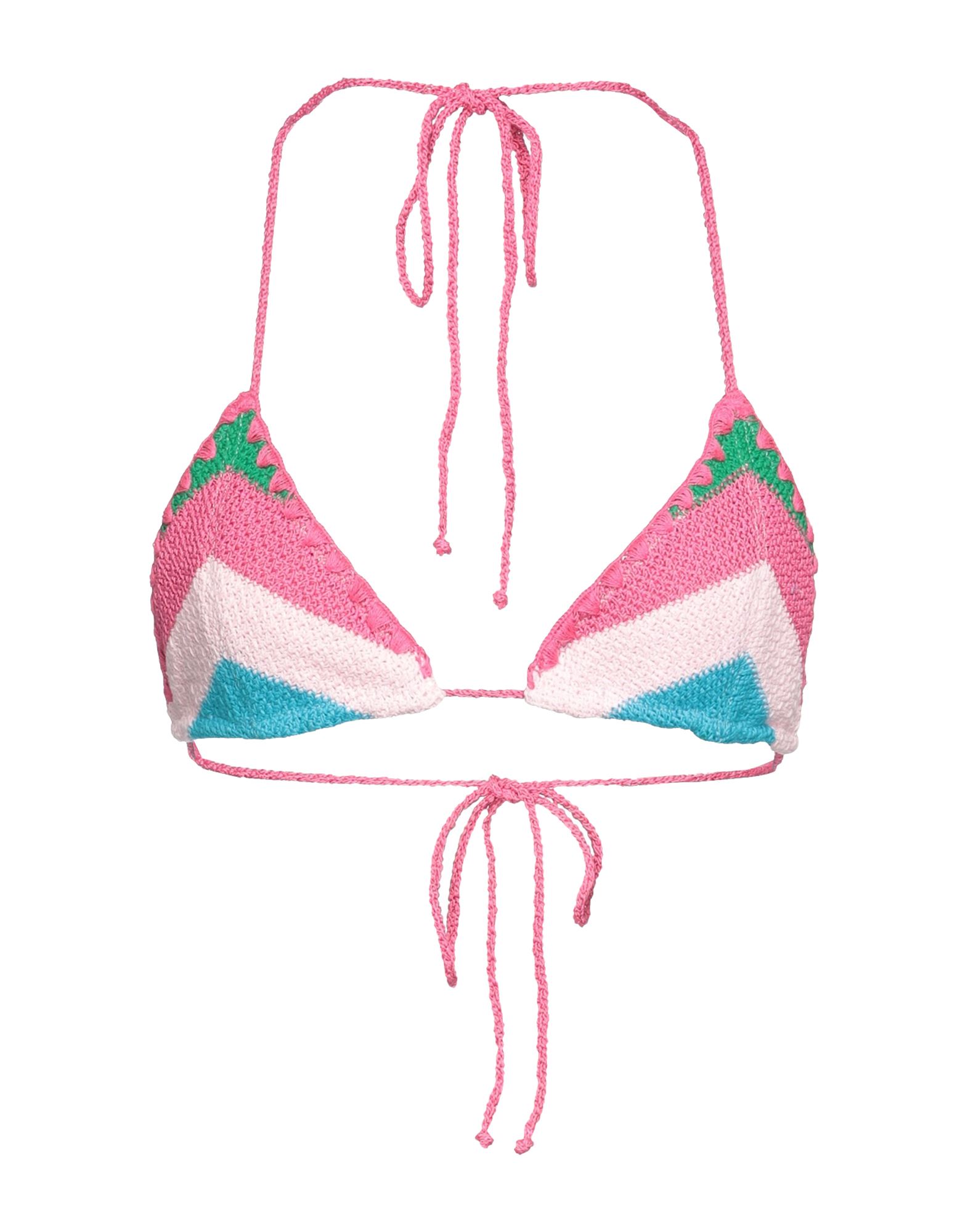 Mc2 Saint Barth Bikini Tops In Pink | ModeSens