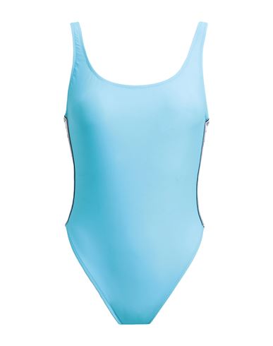 Chiara Ferragni Woman One-piece Swimsuit Azure Size S Polyamide, Elastane In Blue