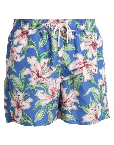 Polo Ralph Lauren Man Swim Trunks Blue Size Xl Recycled Polyester