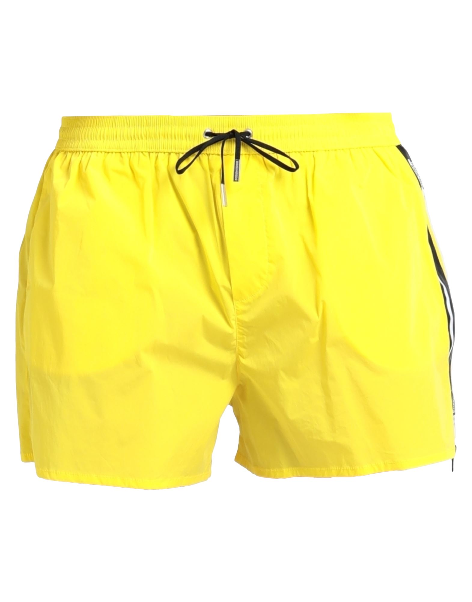 DSQUARED2 DSQUARED2 MAN SWIM TRUNKS YELLOW SIZE 30 POLYAMIDE, ELASTANE