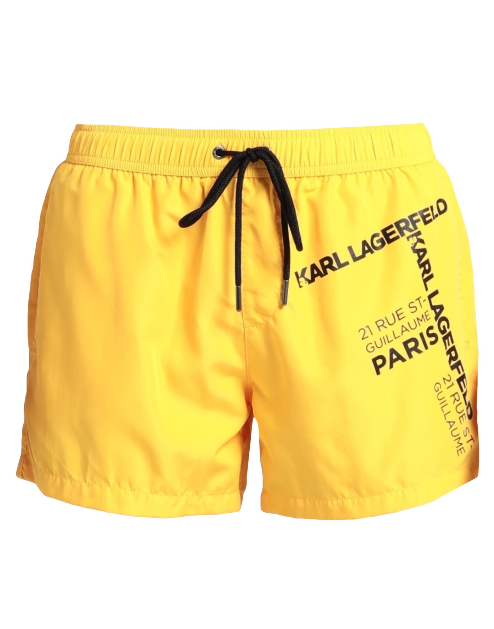 Karl Lagerfeld Swim Trunks In Yellow ModeSens