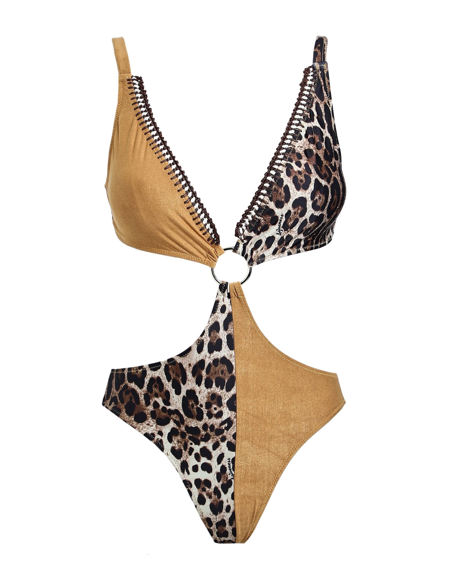 4giveness One-piece Swimsuits In Beige
