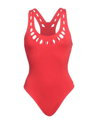 Alaïa Woman One-piece Swimsuit Red Size 4 Polyester, Elastane