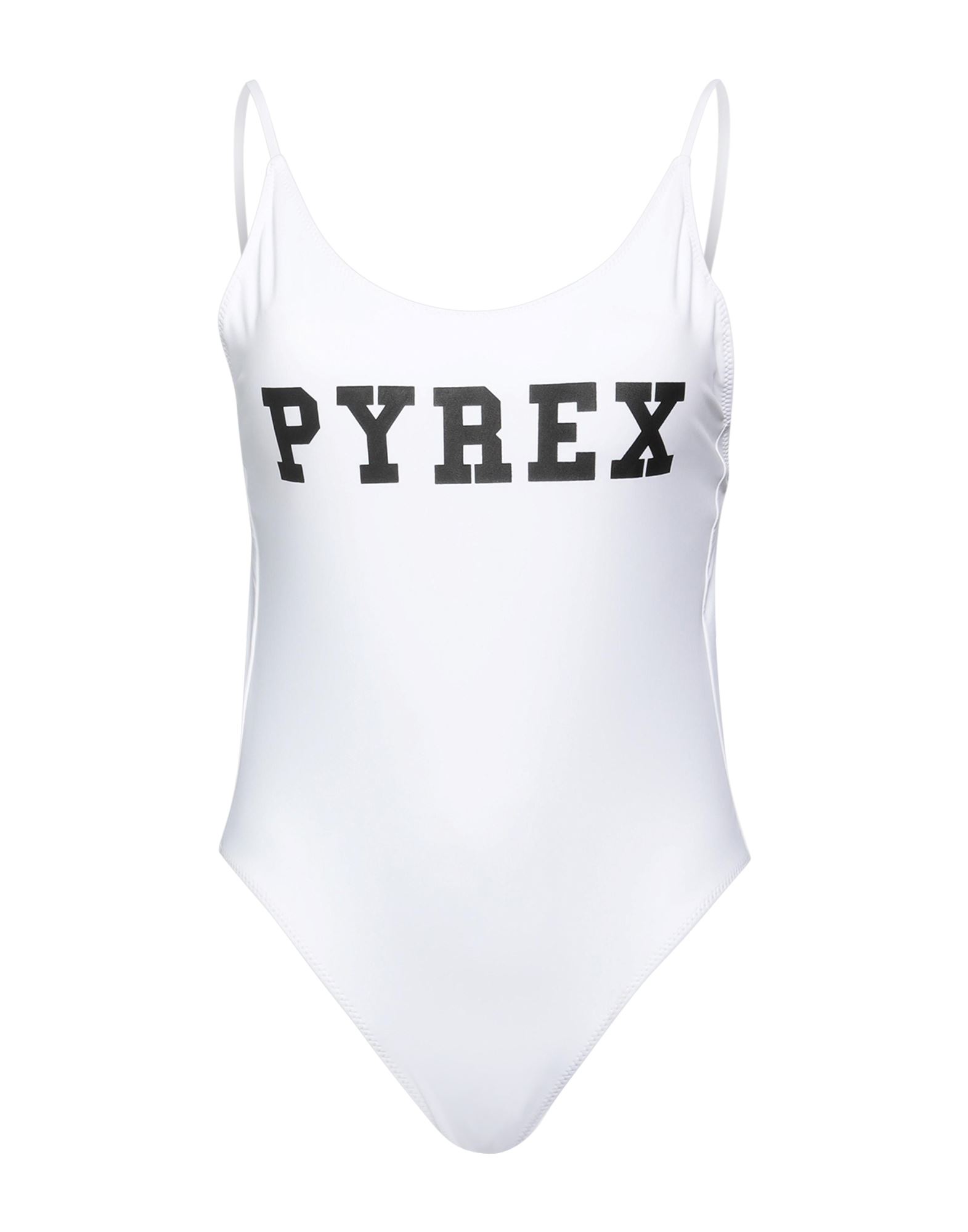 Pyrex One-piece Swimsuits White ModeSens