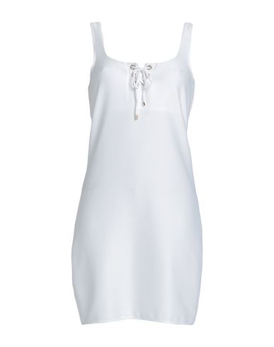 Emporio Armani Woman Cover-up White Size L Polyester, Elastane