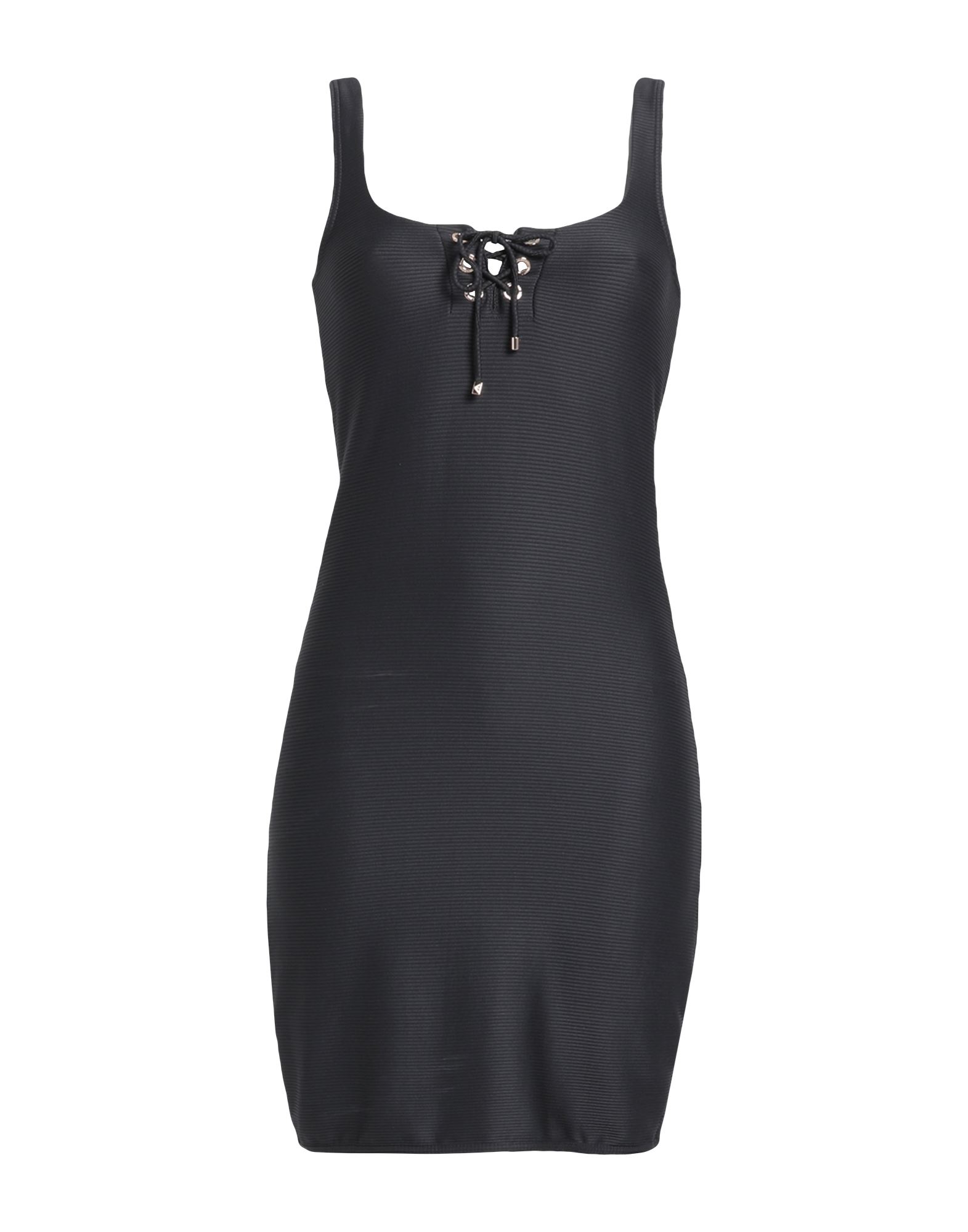 Shop Emporio Armani Woman Cover-up Black Size Xs Polyester, Elastane
