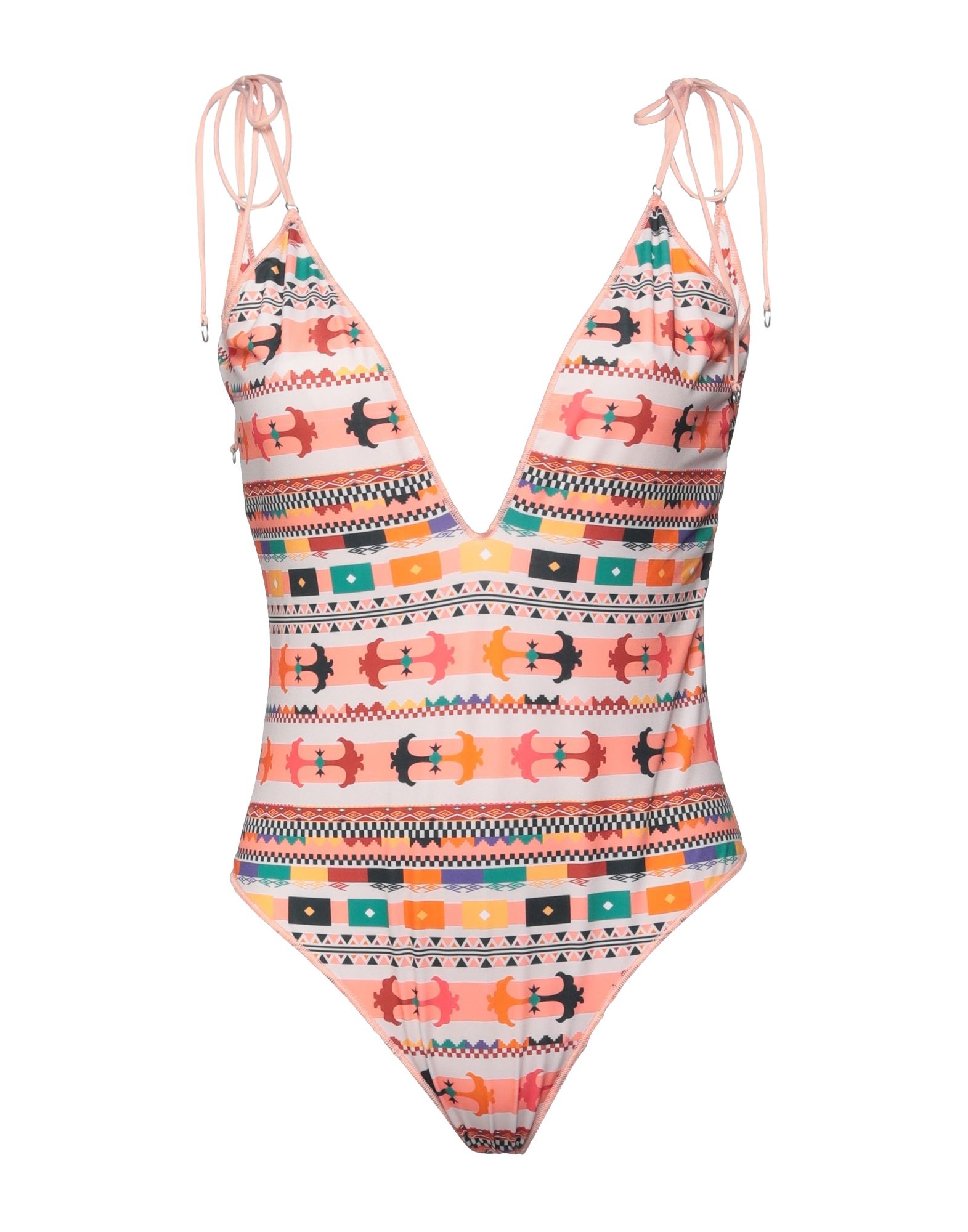 Me Fui One-piece Swimsuits In Salmon Pink