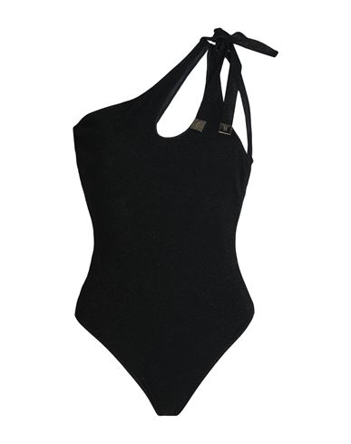 Circus Hotel Woman One-piece Swimsuit Black Size 6 Viscose, Polyester, Polyamide, Elastane