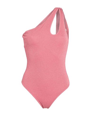 Circus Hotel Woman One-piece Swimsuit Pink Size 6 Viscose, Polyester, Polyamide, Elastane