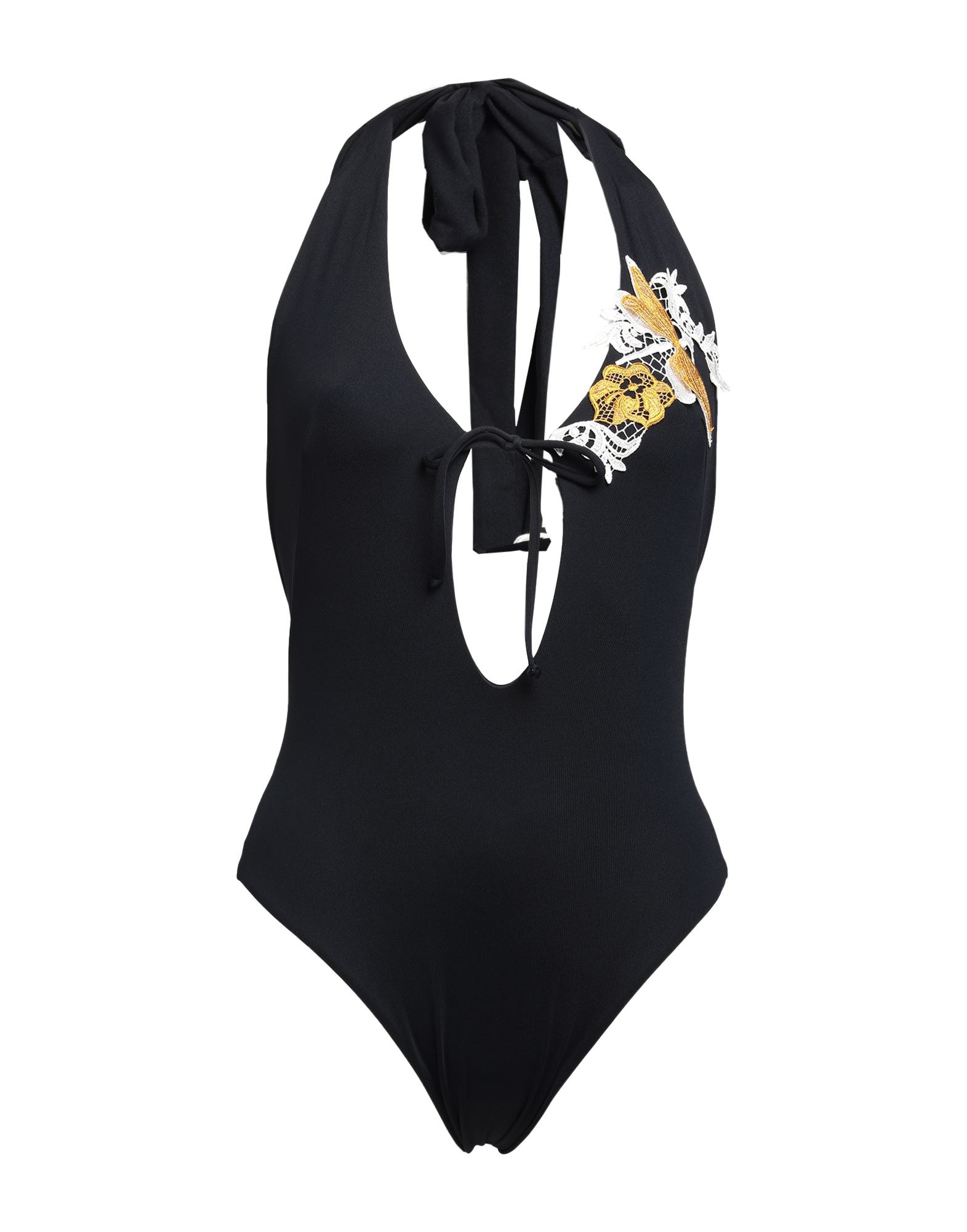 Pepita One-piece Swimsuits In Black