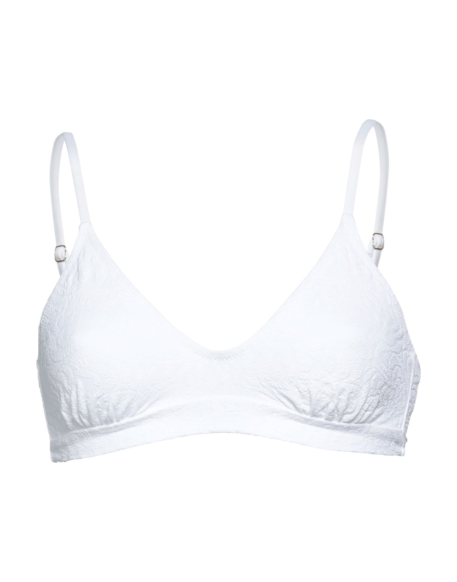 Mimì À La Mer Bikini Tops In White
