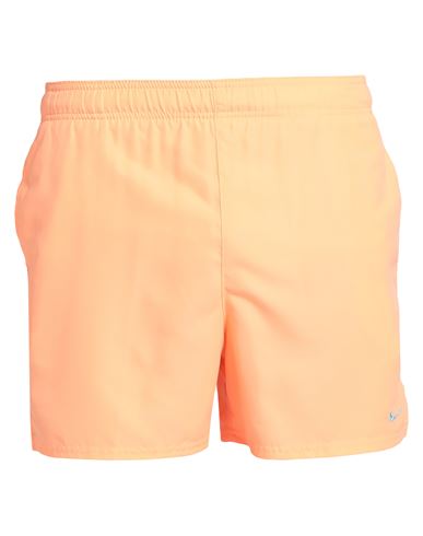 Nike Man Swim Trunks Apricot Size L Polyester In Orange